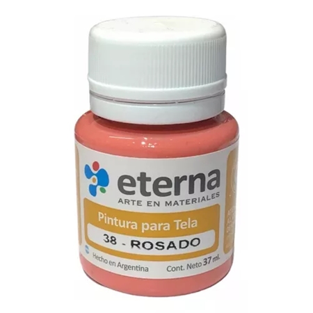 PINTURA PARA TELA ETERNA ROSADO 37 CC (38)