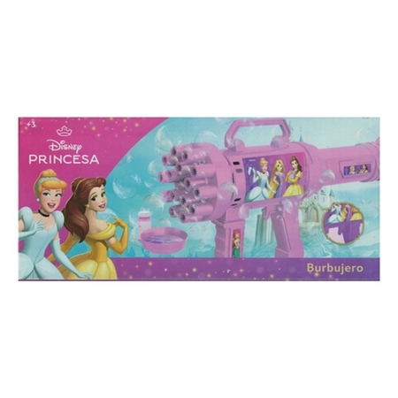 [7450077117256] PISTOLA BURBUJAS DISNEY PRINCESAS