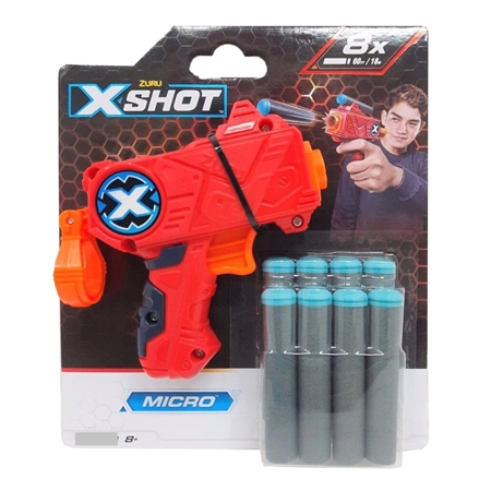 [83317] PISTOLA X-SHOT MICRO 8 DARDOS