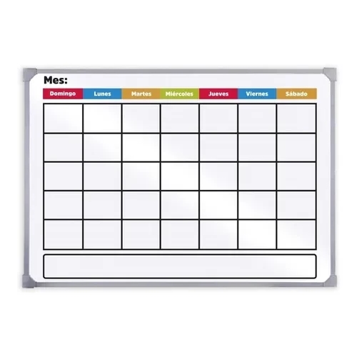 PIZARRA MUNDO PLANNER SEMANAL 30X40 CM MAGNETICA