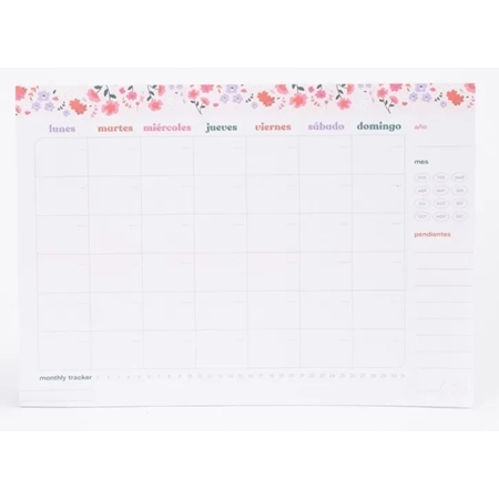 [202097] PLANNER FW CUTE 20X28 CM SEMANAL, HORIZONTAL DE ESCRITORIO (999013)