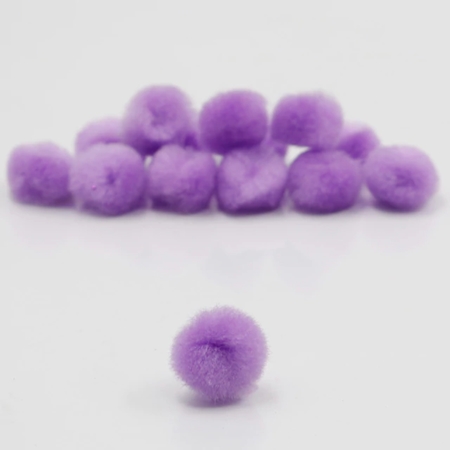 POMPON CBX 15 MM LILA