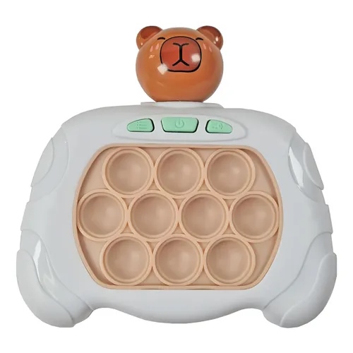 POPIT ELECTRONICO QUICK PUSH CAPYBARA CONSOLA DE JUEGO ANTIESTRES (WA31A)