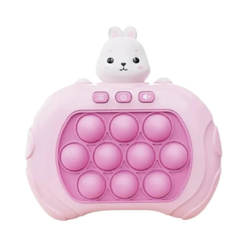 POPIT ELECTRONICO QUICK PUSH CONEJITO CONSOLA DE JUEGO ANTIESTRES (WA24C 201A)