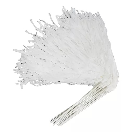 PORRA COTNAC LARGAS PLASTICA BLANCA