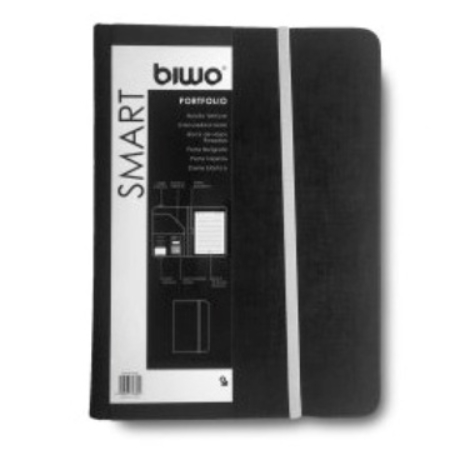 [79073] PORTAFOLIO A4 C/PRESILLA, IMAN, BLOCK, PORTA TABLET ECO CUERO
