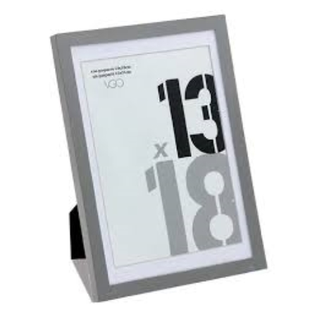 [25.913] PORTAFOTOS VGO 10X15 CON PASPARTU 9X13 PLASTICO NEGRO (BDF0913)
