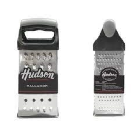 [81096] RALLADOR HUDSON 22 CM 4 CARAS ACERO (RA06)