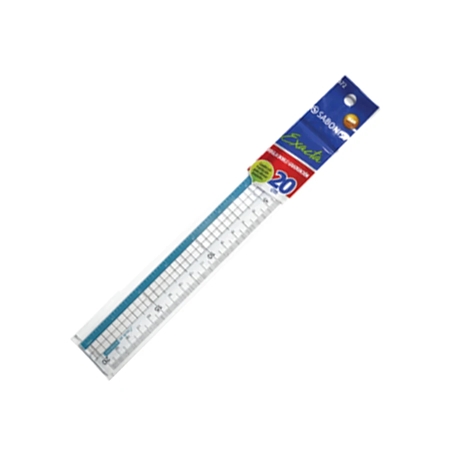 REGLA SABONIS DOBLE GRADUACION 20 CM (672)