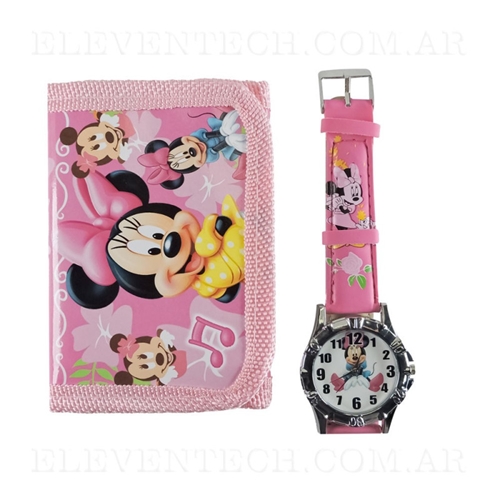 RELOJ Y BILLETERA INFANTIL