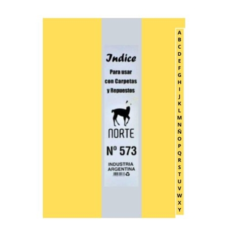 [7793467505739] REPUESTO INDICE NORTE N° 3
