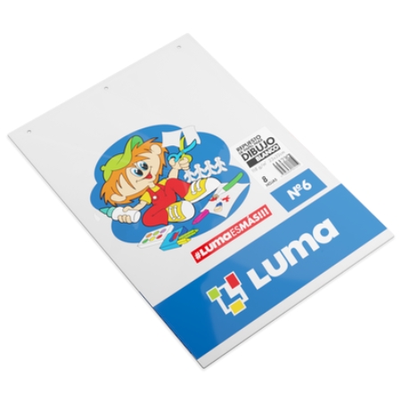 REPUESTO PARA DIBUJO LUMA N° 6 8 HOJAS