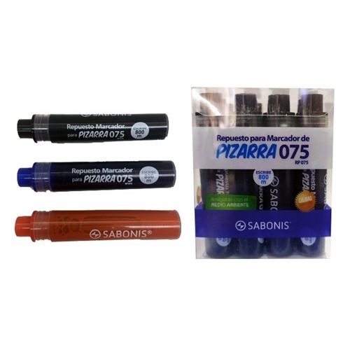 [303597] REPUESTO TINTA PARA MARCADOR PIZARRA SABONIS (RP075) TUBO