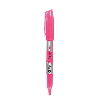 [L68846.4] RESALTADOR FILGO FINO BISELADO ROSA FLUO (205)