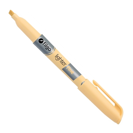 [L73332] RESALTADOR FILGO FINO AMARILLO PASTEL (305)