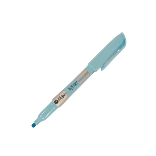 [L73333] RESALTADOR FILGO FINO CELESTE PASTEL (310)