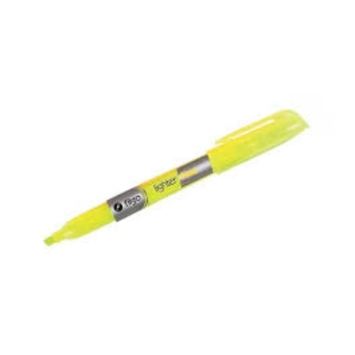 [L68846] RESALTADOR FILGO FINO BISELADO AMARILLO (205)