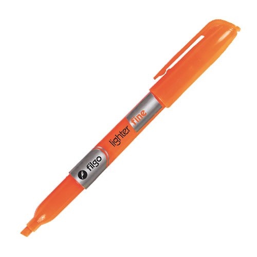 [L68847] RESALTADOR FILGO FINO BISELADO NARANJA
