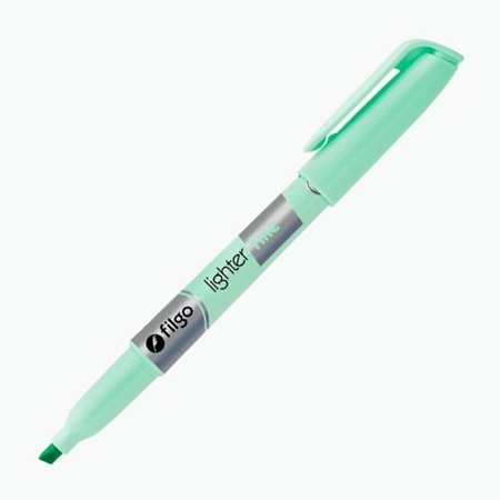 [L73334] RESALTADOR FILGO FINO VERDE PASTEL (304)