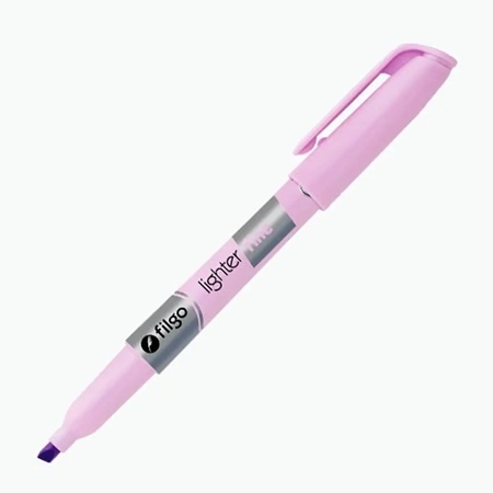 [L73337] RESALTADOR FILGO FINO VIOLETA PASTEL (308)
