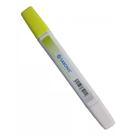 [303314.5] RESALTADOR SABONIS BORRABLE AMARILLO FLUO (RE331)