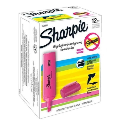 RESALTADOR SHARPIE BLADE BISELADO FUCSIA