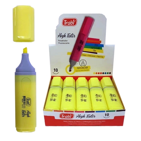 [303806.1] RESALTADOR TRABI AMARILLO FLUO