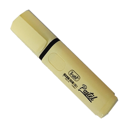 [303832-1] RESALTADOR TRABI AMARILLO PASTEL (3597)