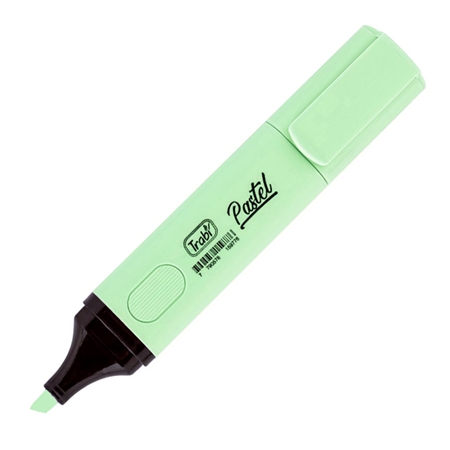 [303832-4] RESALTADOR TRABI VERDE PASTEL (3597)