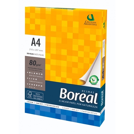 [97020] RESMA BOREAL A4 500 UNID. 80 G/M2