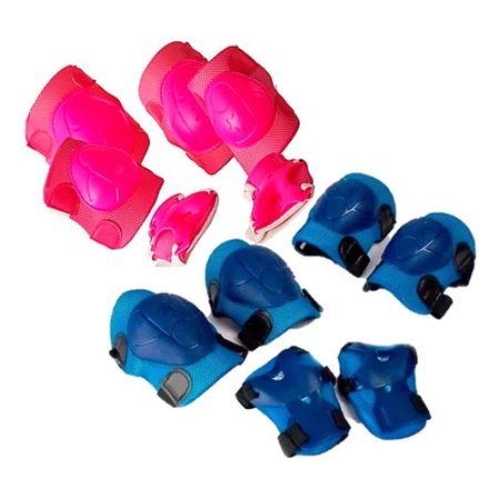 [J74940] RODILLERAS Y CODERAS AZUL / ROSA (FD5525-903)