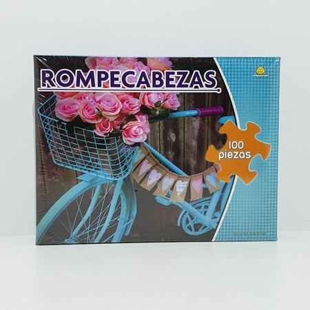 ROMPECABEZA YUYU BICICLETA VINTAGE 100 PIEZAS (91)