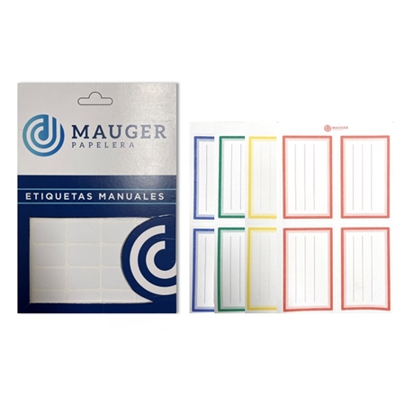 [306422] ROTULOS MAUGER 1X4 UNID. (M-053557)