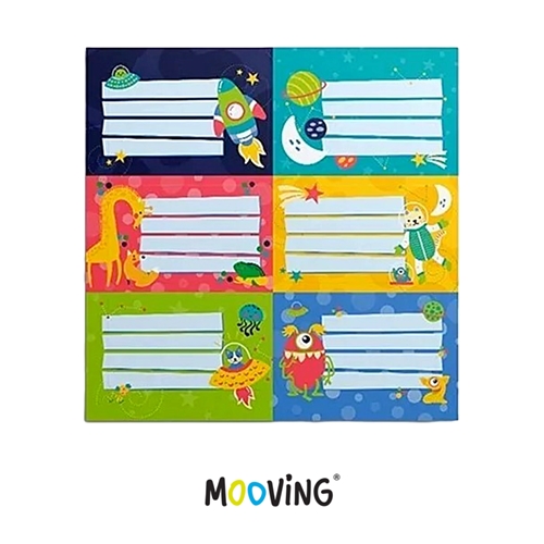 [L62751-4] ROTULOS MOOVING JARDIN PLAY 12 UNID.