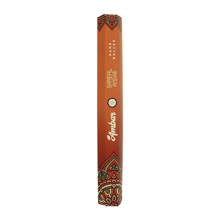 SAHUMERIO AMBAR SANDAL AMBAR 20 UNID. CAJA