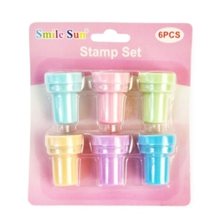 SELLO INFANTIL COLOURS DISEÑOS SURTIDOS 6 UNID. (25487) BLISTER