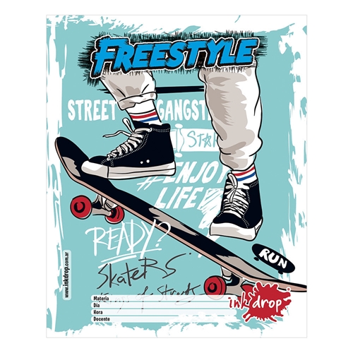 SEPARADOR INKDROP URBAN STYLE SKATE N°3 6 UNID.