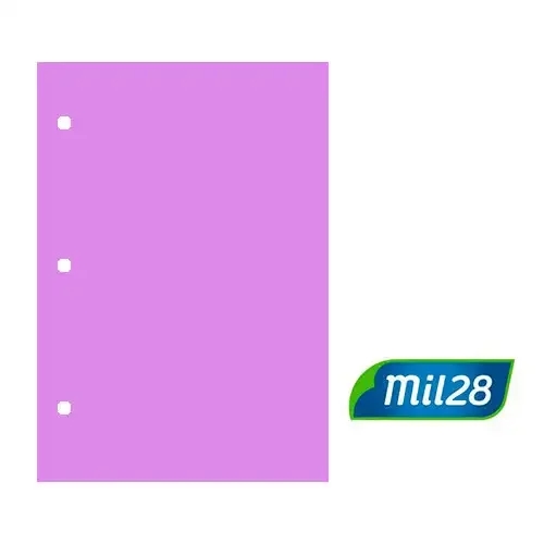 [306179-14] SEPARADOR MIL28 N°3 CARTULINA COLOR LILA