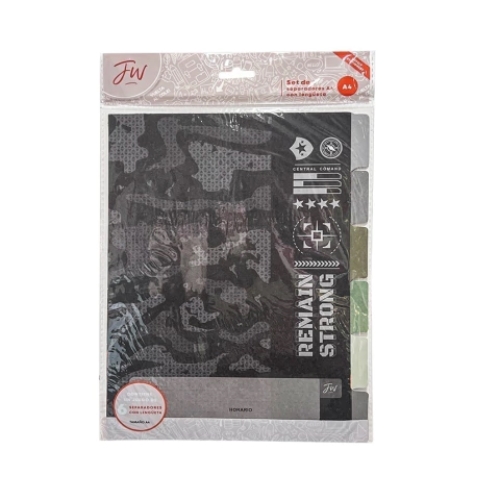 SEPARADOR FW MILITAR N°3 CON VENTANITA 6 UNID. (999130)