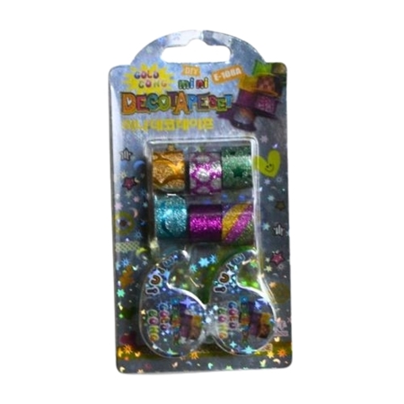 [84236-1] CINTAS MINI SET CON CINTERO 6 UNID. (E-108A) BLISTER