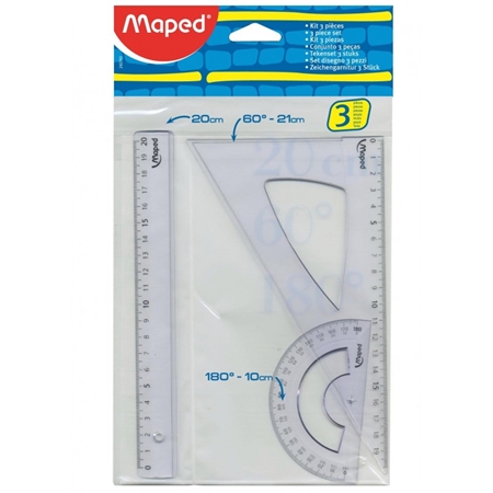 [304578] SET DE GEOMETRIA MAPED 3 PIEZAS (27939)