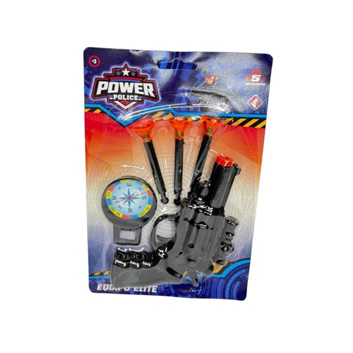 SET POLICIA SEBIGUS CON ACCESORIOS 5 PIEZAS