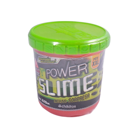 SLIME SUPER POWER CON SORPRESA, PERFUMADO 220 GR (JASLI3240)