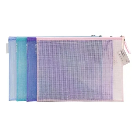SOBRE A4 CON CIERRE PVC 33X23CM