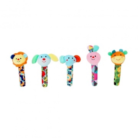 [P74977] SONAJERO WOODY TOYS BASTON ANIMALITOS (67966-68013-58009-58494-58499)