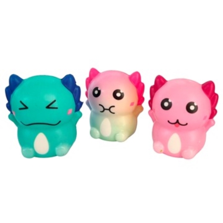 SQUISHY FUN PLAY AXOLOTL ANTIESTRES (55671) BOLSA 10 CM