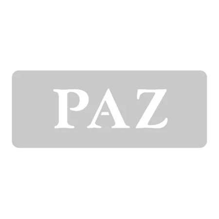 STENCIL EQ ARTE PAZ 4,5X17 CM (317)