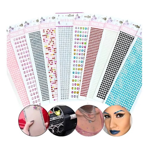 [205455-2] STRASS GEMAS ADHESIVAS CP 3D NAIL ART CORPORAL