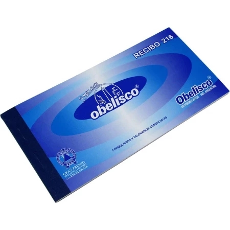 [308212] TALONARIO OBELISCO RECIBO CHICO 40 HOJAS (216)