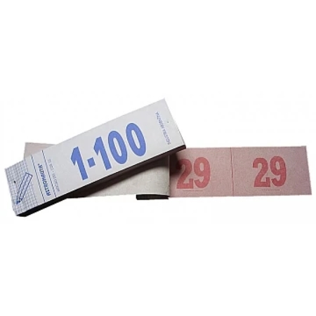 TALONARIO DE RIFA MIS COLORES 1 AL 100